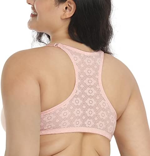 חזיות סגירה קדמית לנשים לדחוף את חזיית חולצה כיסוי מלא ברזלים נוחות מרופדת חזיות
