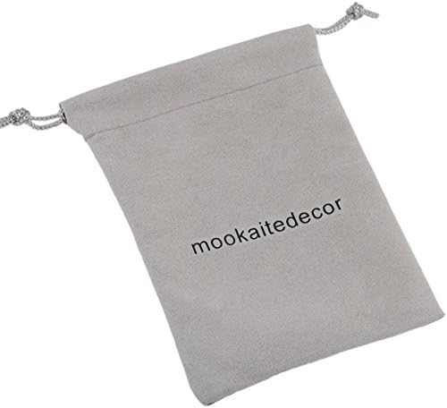 חבילה של Mookaitedecor: 7 אבני צ'אקרה חתיכות חרוטות סמלים אנגלית חרוטים אבני דקל מלוטשות וסט של