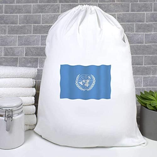 אזידה 'דגל האומות המאוחדות' כביסה/כביסה / שקית אחסון