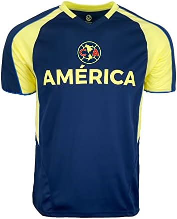 סמל ספורט גברים של מועדון אמריקה חולצה, קצר שרוול כדורגל ג ' רזי, מורשה מועדון אמריקה חיל הים חולצה