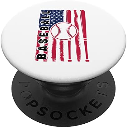 קבוצת בייסבול של דגל אמריקאי פופ -סגוטס פופגריפ הניתן להחלפה