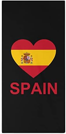 אהבה ספרד מיקרופייבר מגבות מגבות סופג