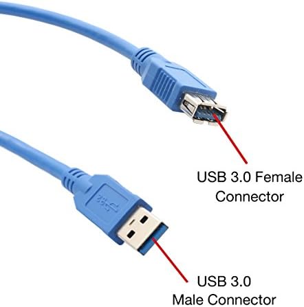 Connectland 6 רגל USB 3.0 סוג A זכר להקליד כבל הרחבה נקבה - CL -CAB20071