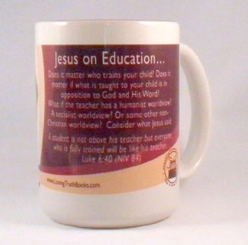 ספרי אמת אוהבים ומתנות ישוע על חינוך ספל פסוק תנך