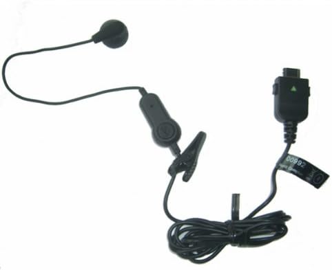 Pantech OEM Mono אוזניות אוזניות אוזניות אוזניות מקוריות של אוזניות קווי אוזניות יחיד עם מיקרופון למרדף AT&T