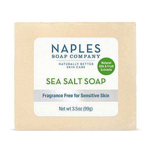 חברת סבון נאפולי מאזן את רמת החומציות של סבון מלח ים-מקלף ומעניק לחות באופן טבעי-ללא מרכיבים