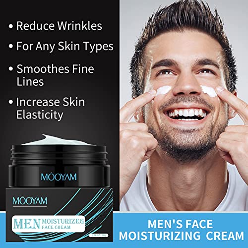 טמוסקיני 8 חבילה משולבת מסכות גיליון פנים לכל סוגי העור-לחות , להרגיע, להזין + קרם פנים לגברים קרם פנים-קרם