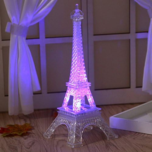 מנורת לילה, מנורת לילה הובילה אור מגדל אייפל מנורת לילה בסגנון פריז קישוט הוביל מנורת שולחן אופנה חדר