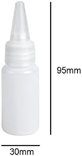 Lasenersm 12 חלקים בקבוקי סחיטה מפלסטיק 1oz סחיטה קטנה בקבוקי בקבוקי פלסטיק בקבוקי מוליך מיני