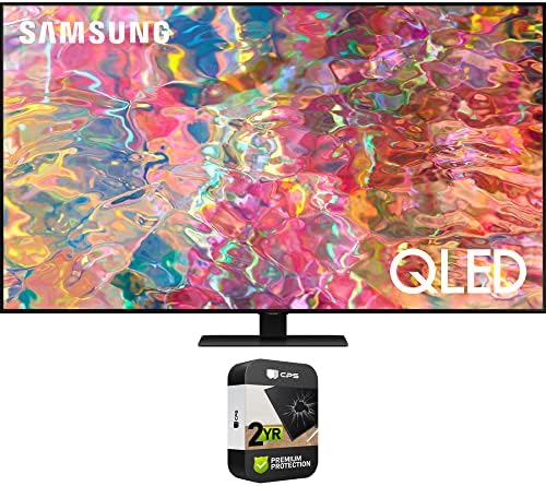 Samsung QN50Q80BAFXZA 50 אינץ 'QLED 4K טלוויזיה חכמה 2022 צרור עם חבילה פרימיום 2 שנה CP