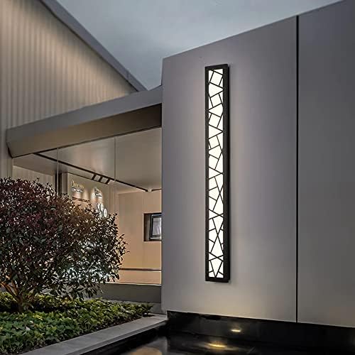 LED חיצוני קיר ארוך-קיר מצריך הצהרה- אפשרויות זמינות 30x14x4.5 סמ 10 וואט לבן קר לבן