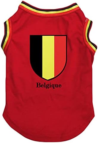 דגל פטיטבלה של חולצת כלבים בבלגיה בלגיה