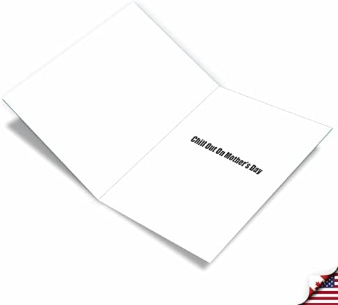 NobleWorks - ג'מבו הומוריסטי של יום האם כרטיס ברכה 8.5 x 11 אינץ