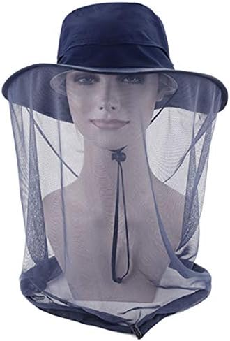 רבקה נשים בנות רשת כובע שמש חיצוני כובע דלי מתכוונן