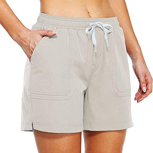 מכנסיים קצרים לנשים טרקלין קיץ מזדמן נוח מכנסי חוף טהורים
