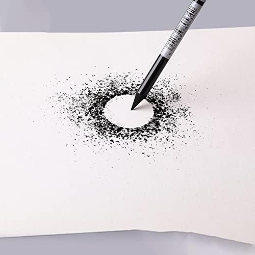 אמן לי-ג'ליסי מצייר עיפרון פחם, עיפרון פחם, עיפרון פחמן מלא, ציור סקיצה אמנות עפרון מקצועי