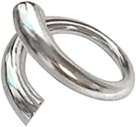 טבעות מידה 4.5 לבני נוער טבעת פתוחה תכשיטים יום הולדת הצעה למתנה טבעת מסיבת אירוסין כלה