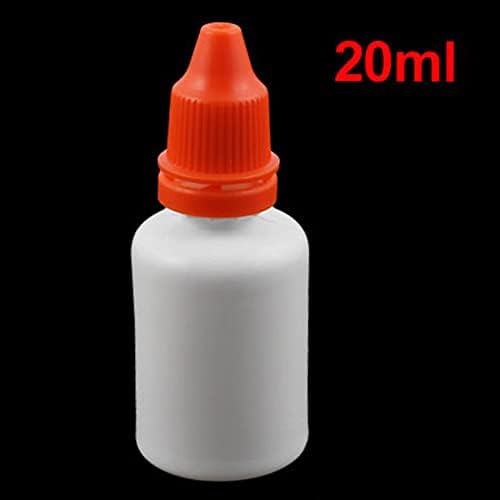 מפת המקור פלסטיק השמטת בקבוק טיפת עין נוזל סחיט ריק אדום כובע 20 מ ל לבן
