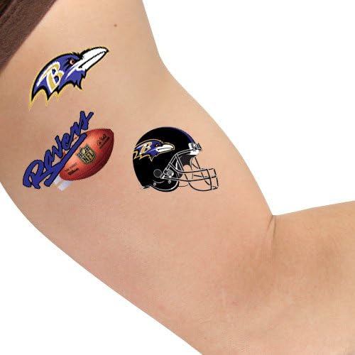 Wincraft NFL Baltimore Ravens 09411091 קעקועים