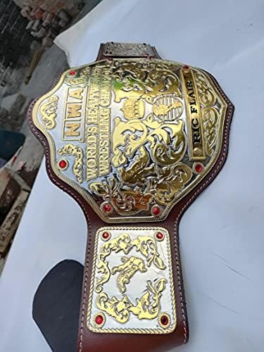 NWA מצופה זהב גדול מצופה עולם כפול במשקל כבד חגורת אליפות האבקות