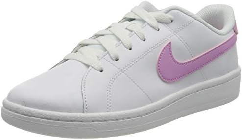 נעלי טניס נשים של נייקי, לבן ורוד ארקטי, ארצות הברית-6.5