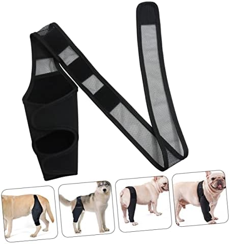 כלב רגל שרוול-ללבוש זה הברך כיסוי עם דביק רצועת עיצוב, אתה יכול לעטוף את כלב רגל היטב וקל להתאים