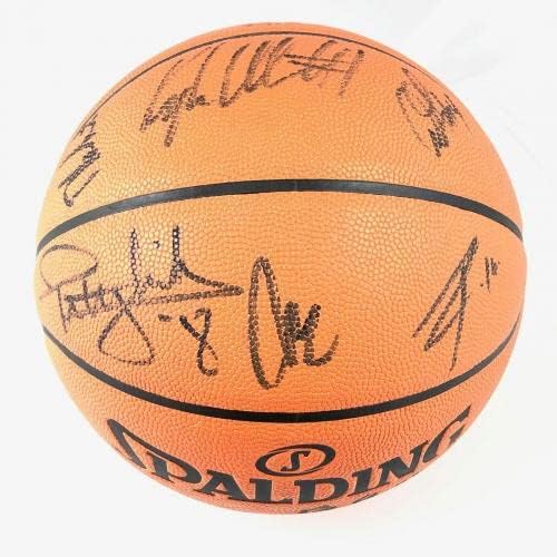 קבוצת ספרס 2017-18 חתמה על כדורסל PSA/DNA חתימה כדור חתימה - כדורסל חתימה