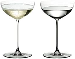 Riedel Veritas Moscato/Coupe/Martini Glass, חבילה של 2, 8.47 גרם נוזלים.