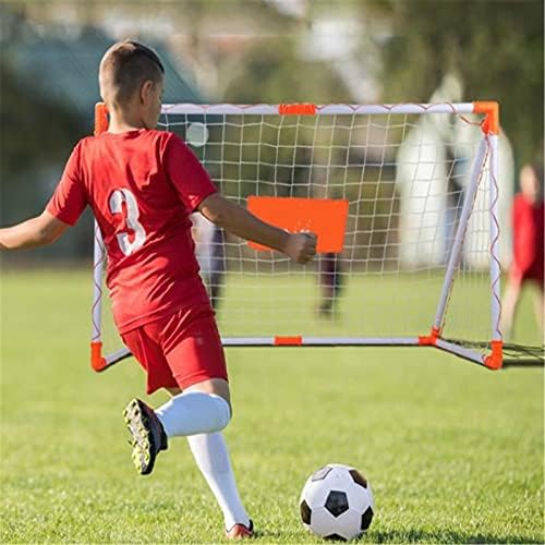 נייד כדורגל המטרה ילדים כדורגל המטרה בית מקורה פשוט נייד נשלף כדורגל המטרה אימון ילדים גן ספורט דלת מסגרת