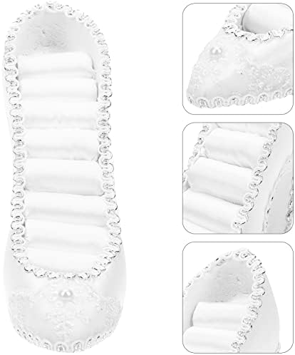 תכשיטים זרודקו מציג שמלת דגם דגם שמלת נעליים עקב עקב מחזיק תכשיטים שרשרת עגילים נסיכה