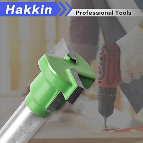 הסט סיביות של חור מפתח חור מפתח של Hakkin 1/4 אינץ מוגדר לבורג עץ