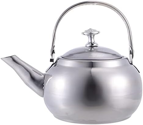 אספרסו מכונת תה סיר קומקום כיריים תה קומקום נירוסטה קומקום מהיר רותחים מים קומקום תה עם ידית אחיזה לבית קמפינג