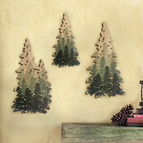 Limygus מעץ עץ חג המולד קישוטי קיר קישוטים לקיר קיר עץ ציורי אמנות קיר עץ שיחים מעץ קישוטי קיר עץ חג המולד קישוטים