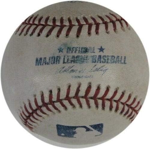 ורנון וולס חתום ביד חתום על חתימה בבייסבול בייסבול בייסבול כחול - כדורי חתימה