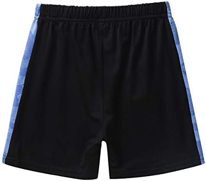 Zdhoor Kids Boys מכנסיים קצרים נושמים רופפים בכושר ריצה כושר בגדי ספורט בגדי חופשה בקיץ לבגדי חוף
