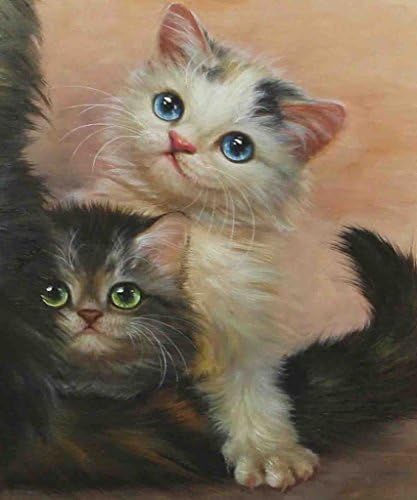 שבעה חתולים הוא מקורי ציור שמן על בד על ידי האויואן פנג