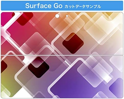 כיסוי מדבקות Igsticker עבור Microsoft Surface Go/Go 2 עורות מדבקת גוף מגן דק במיוחד 002119 נצנצים