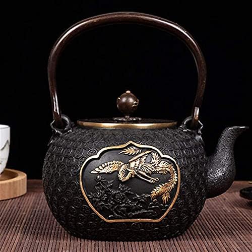 פשטות יצירתית יפנית ברזל יצוק טטסובין קומקום תה טטסובין תה קומקום אומנות יפנית לא מצופה קומקום קומקום