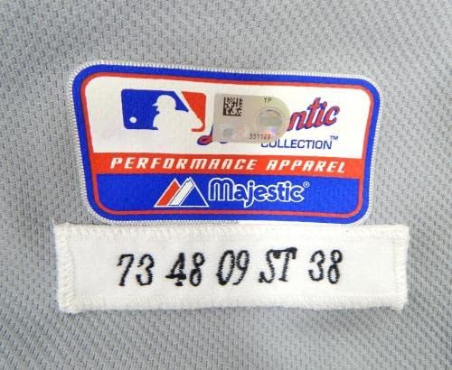 2009 דטרויט טייגרס אלכס אבילה 73 משחק הונפק קופה משומשת ג'רזי גריי 48 DP38298 - משחק משומש גופיות MLB