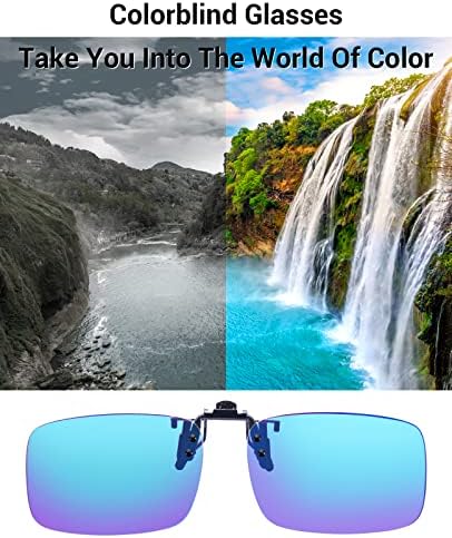 משקפיים עיוורי צבעים טופמיאפ ,משקפיים עיוורי צבעים נגד אולטרה סגול ,משפרים עיוורון צבעים וחולשת צבעים, יכולים לשמש