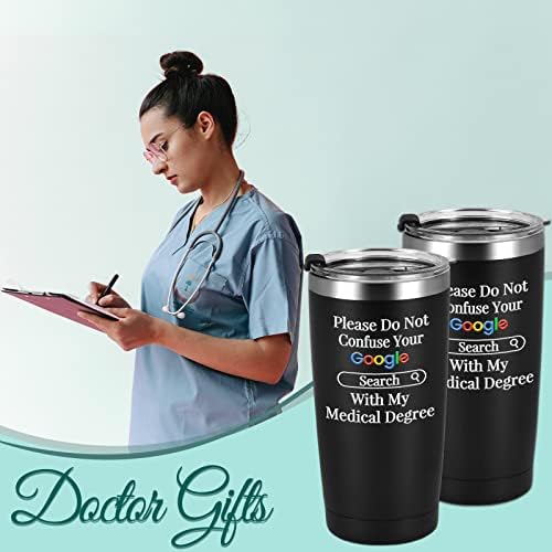 מתנות רופאים גינגרוסיות, אנא אל תבלבלו את חיפוש גוגל שלכם עם הכוס הרפואית שלי, מתנות ללימודי MD, סיום בית ספר