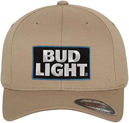 Bud Light Light Logo רשמית תיקון Flexfit Cap