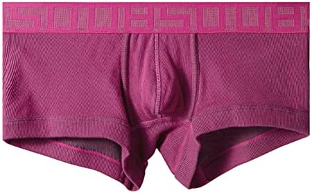 תחתונים של BMISEGM בגברים גברים סקסית סקסית סקסית מכנסיים כותנה משובחת חגורת קטיפה תחתונים תחתונים אלסטיים מוצקים