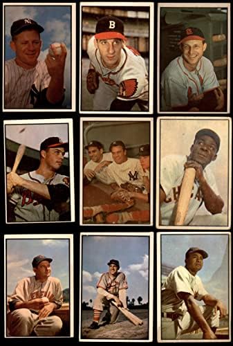 1953 צבע בייסבול בייסבול סט שלם VG+