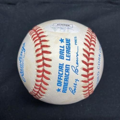 ריצ'רד ב. ריק פרל דטרויט טייגרס חתום בייסבול JSA - כדורי בייסבול עם חתימה