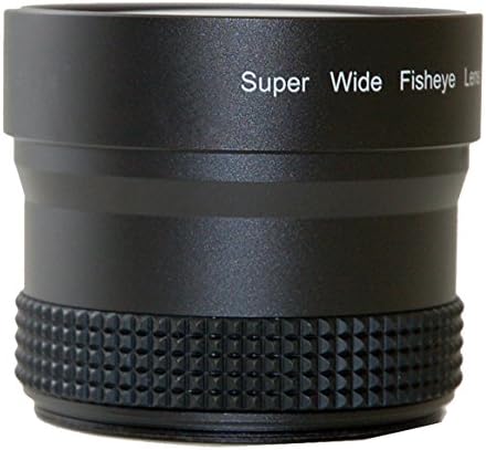Canon PowerShot A650IS 0.21X-0.22X עדשת עין דגים בדרגה גבוהה-58 ממ + NWV מיקרו-סיבים ישיר בד