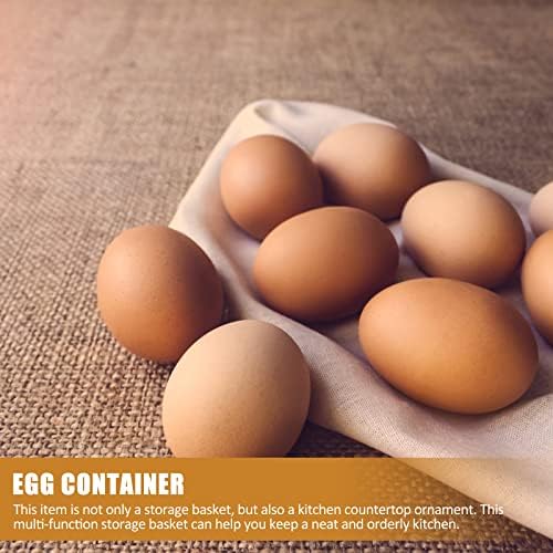 מתכת חוט ביצת אחסון ברזל אמנות ביצה מחזיק מטבח ביצה ארגונית ביצת אחסון מיכל אחסון סל ביצת חוט סל בציר דקור בציר