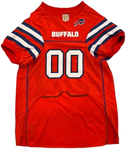 NFL Buffalo Bills Color Frush Jog Jersey, גודל: קטן. גופיית הצבעים Rush, חולצת כלבים מגניבה וספורטיבית,