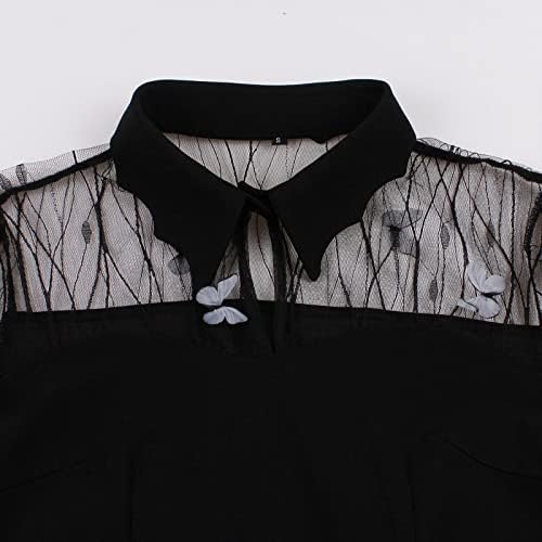 שמלת חריץ מקסי קרנוויל נשים חדשות רקמות תחרה שחורה תפור תפירה מתנדנדת שמלות קיץ אלין עבור