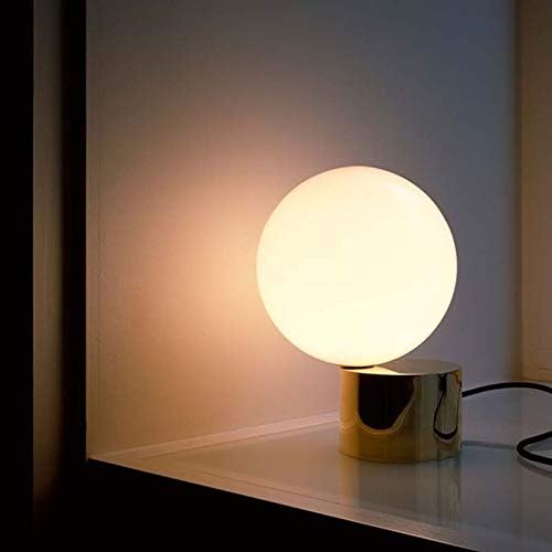 ללא לוגו Wajklj מודרני גלובוס פשוט גלובוס LED שולחן שולחן לחדר שינה כדור יצירתי מנורה שולחן מיר